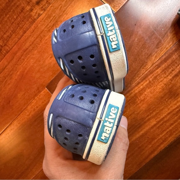 Vibrant Blue Water Shoes with Perforated Design and Slip-On Comfort - Picture 3 of 6